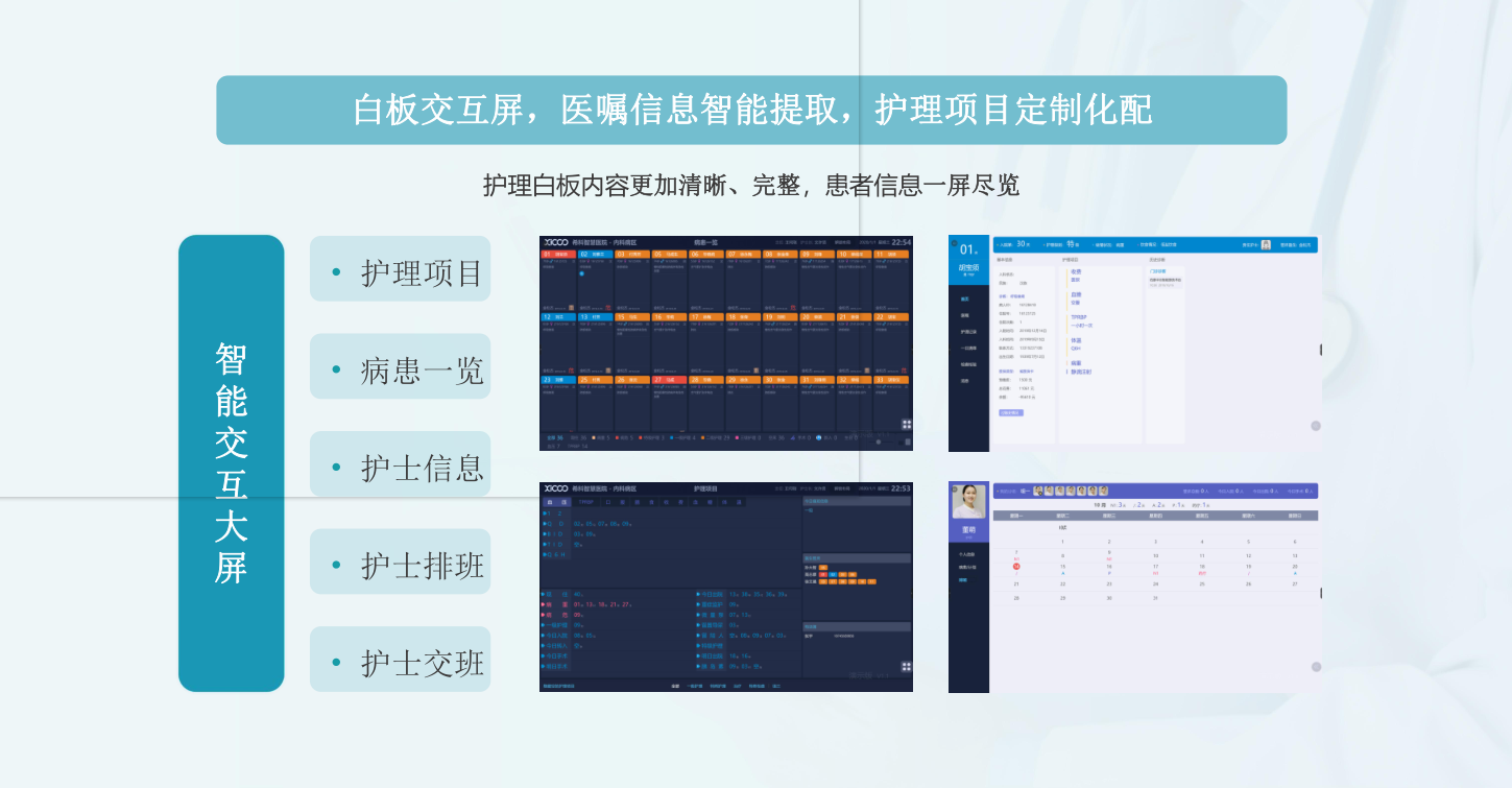 希科医疗 护士站交互大屏(图2)